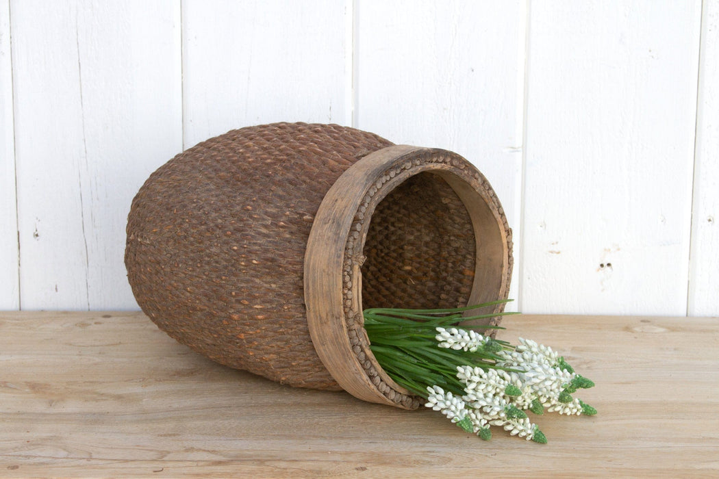 19th Century Asian Woven Basket