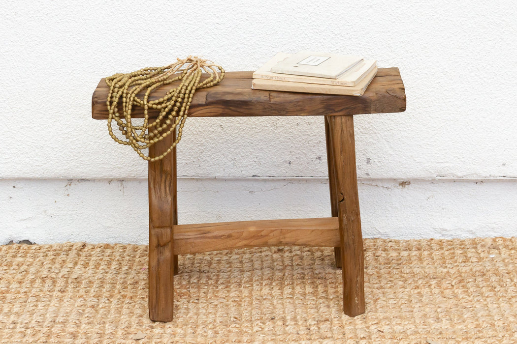 Rustic Farmhouse Reclaimed Wood Stool