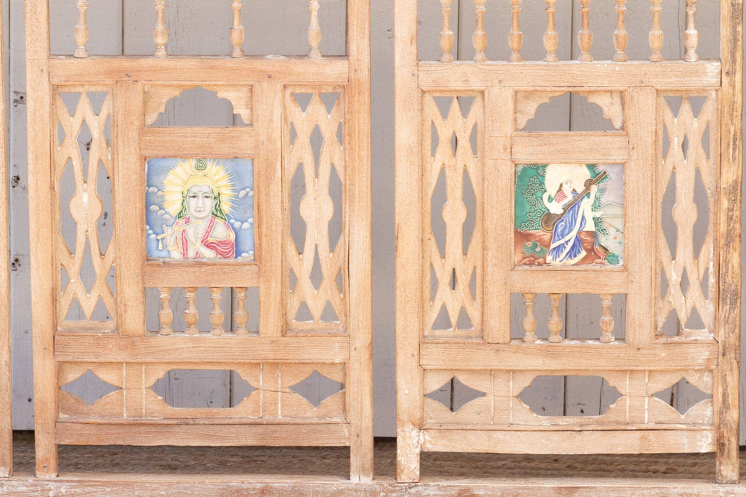 19th Century Architectural Carved Balcony Console Table