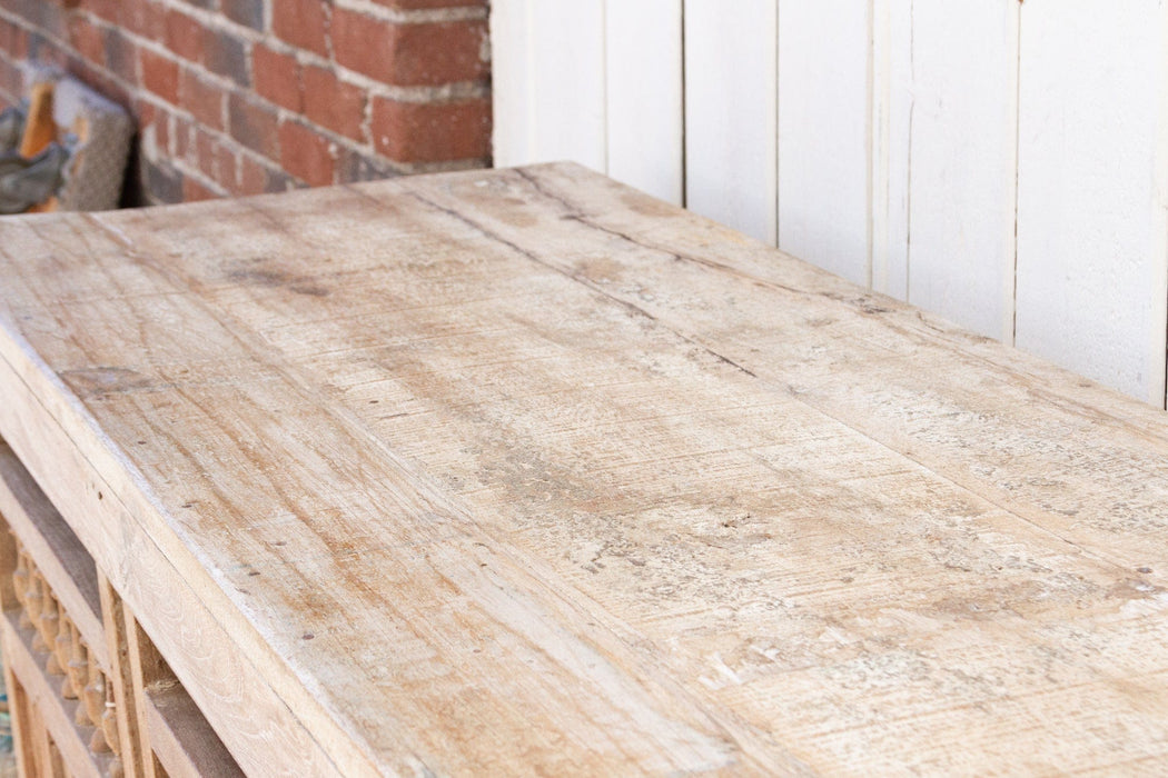 19th Century Architectural Carved Balcony Console Table