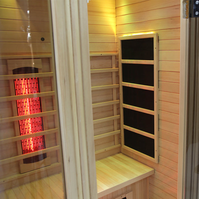 SAUNA EVOLUTION®  Full Spectrum Indoor Sauna Room Far Infrared 10