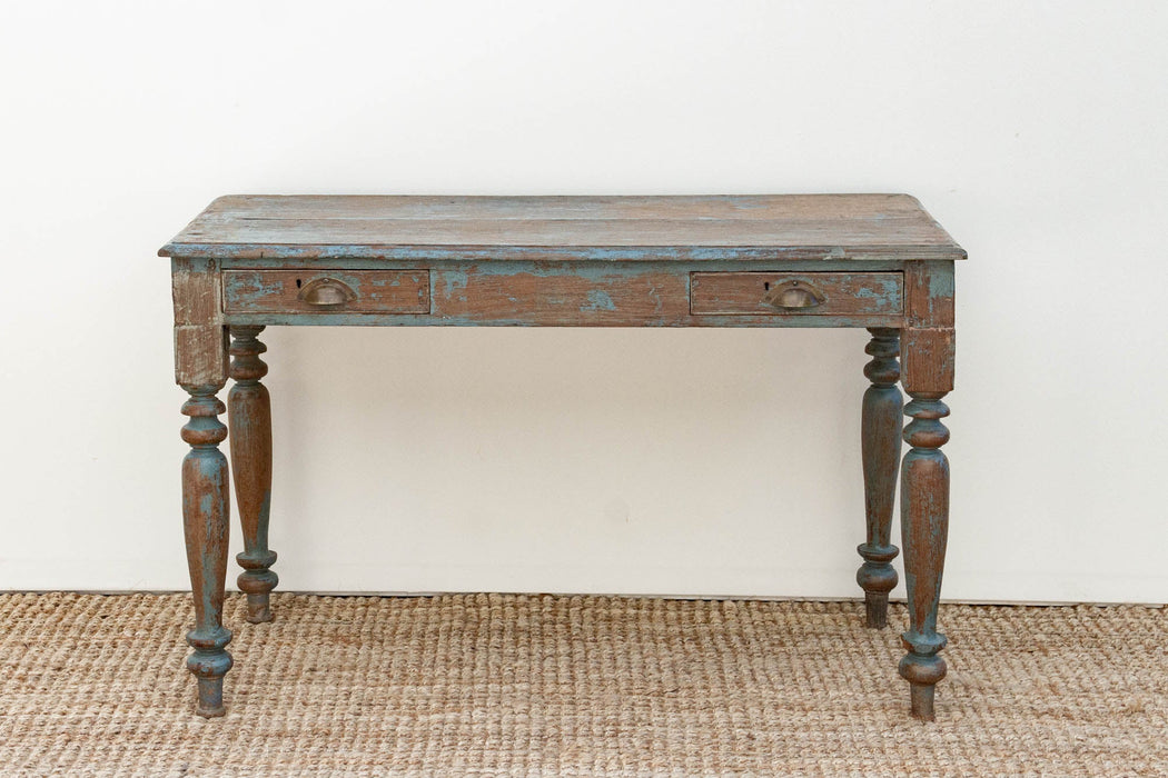 Charming Farmhouse Painted Writing Table