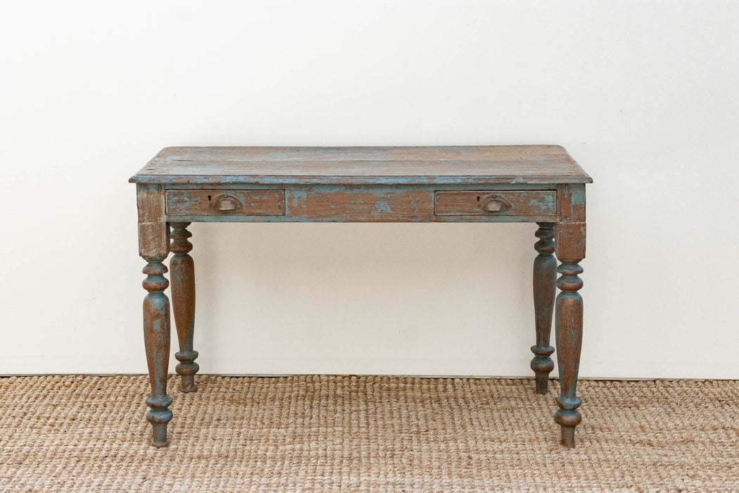 Charming Farmhouse Painted Writing Table
