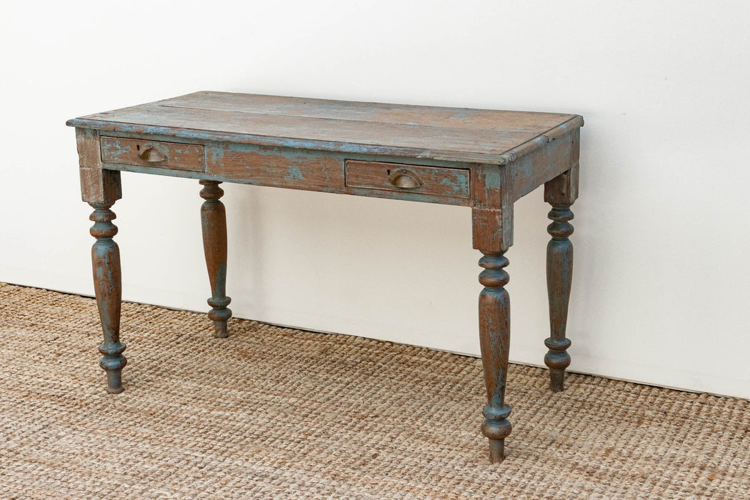 Charming Farmhouse Painted Writing Table