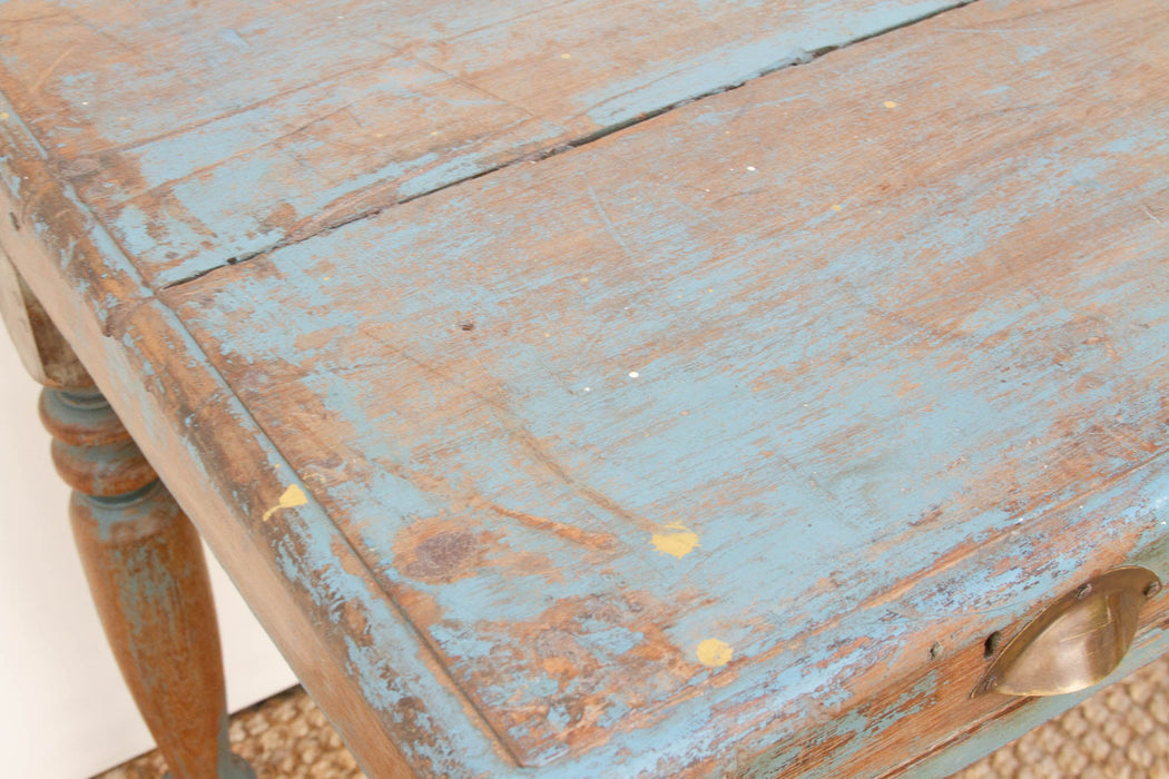 Charming Farmhouse Painted Writing Table