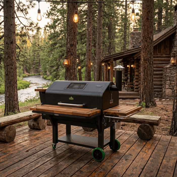 BBQ Boards™ for GMG Jim Bowie/Peak - Front, Side & Pellet Bin Boards (Sold As Set of Three)