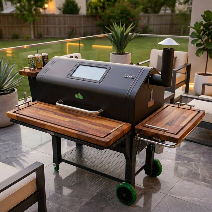 BBQ Boards™ for GMG Jim Bowie/Peak - Front, Side & Pellet Bin Boards (Sold As Set of Three)