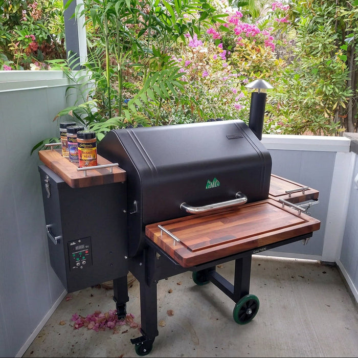 BBQ Boards™ for GMG Daniel Boone/Ledge - Front, Side & Pellet Bin Boards (Sold As Set of Three)