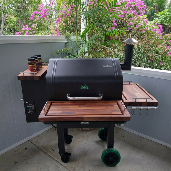 BBQ Boards™ for GMG Daniel Boone/Ledge - Front, Side & Pellet Bin Boards (Sold As Set of Three)