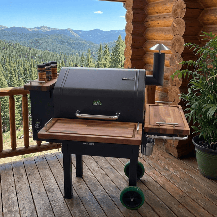 BBQ Boards™ for GMG Daniel Boone/Ledge - Front, Side & Pellet Bin Boards (Sold As Set of Three)