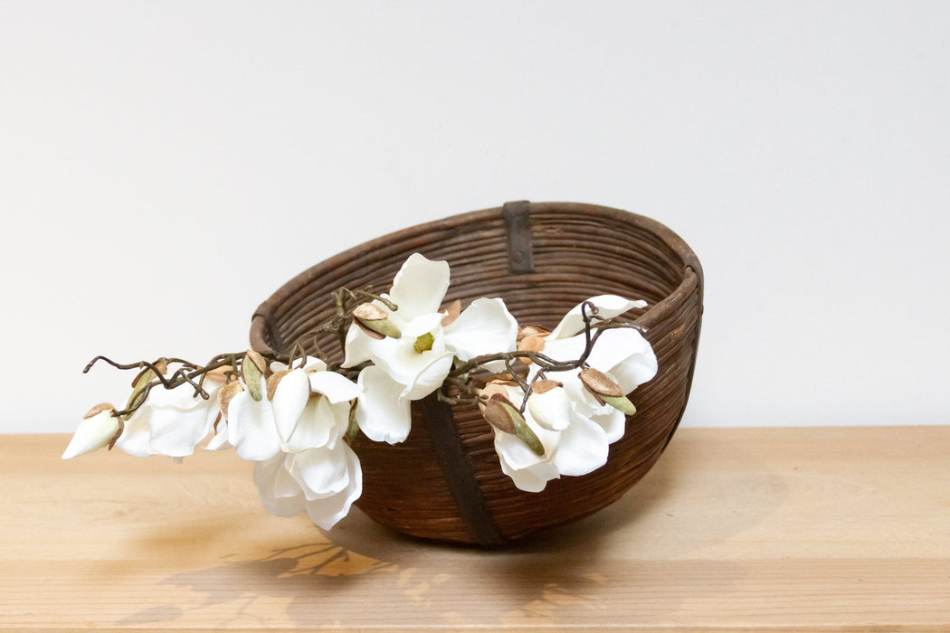 Vintage Farmhouse Wicker Basket-Sundarbons