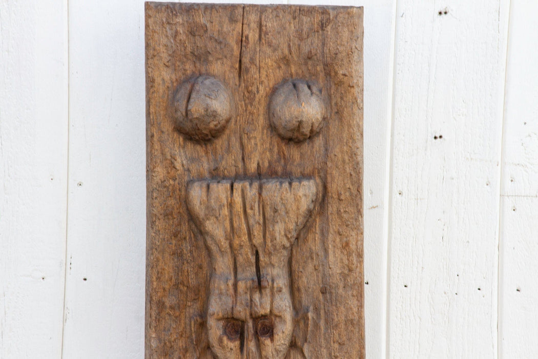 19th Century Carved Bastar Panel on Stand