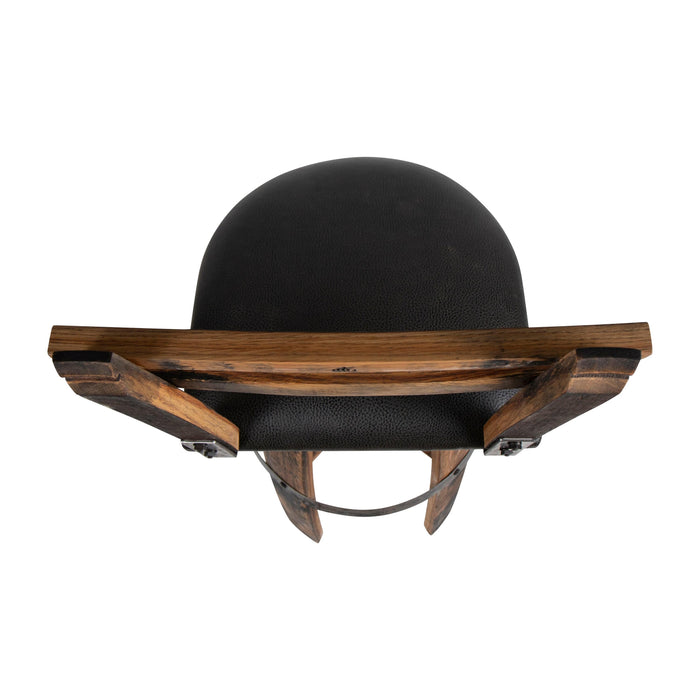 160 PROOF Bar Stool with Swivel Vinyl Seat