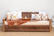 96" Long Moroccan Mousharabi Daybed Sofa