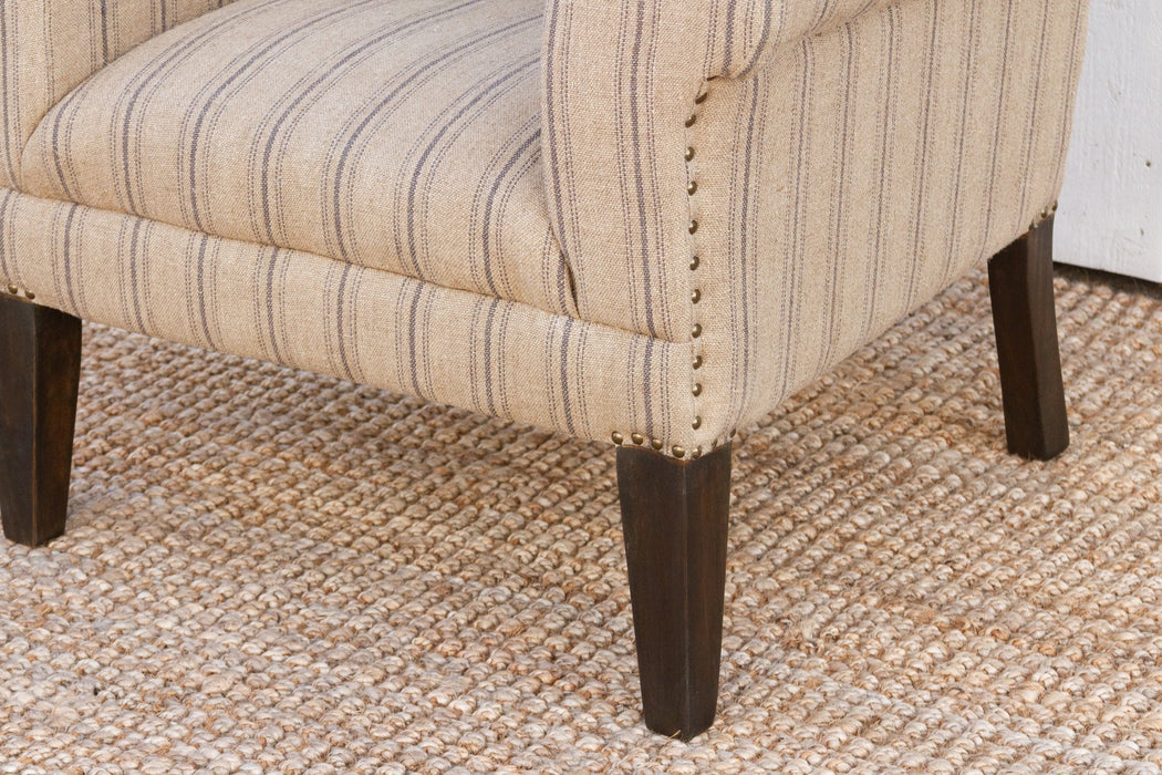French Farmhouse Bergere Club Chair