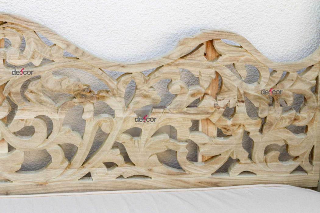 108" Long Bleached Teak Anglo Indian Daybed