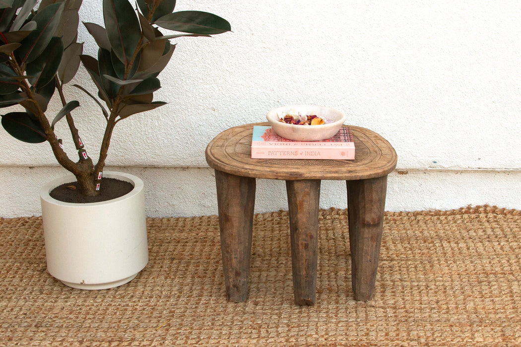 Rustic Farmhouse Antique African Table