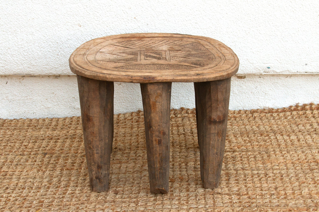 Rustic Farmhouse Antique African Table