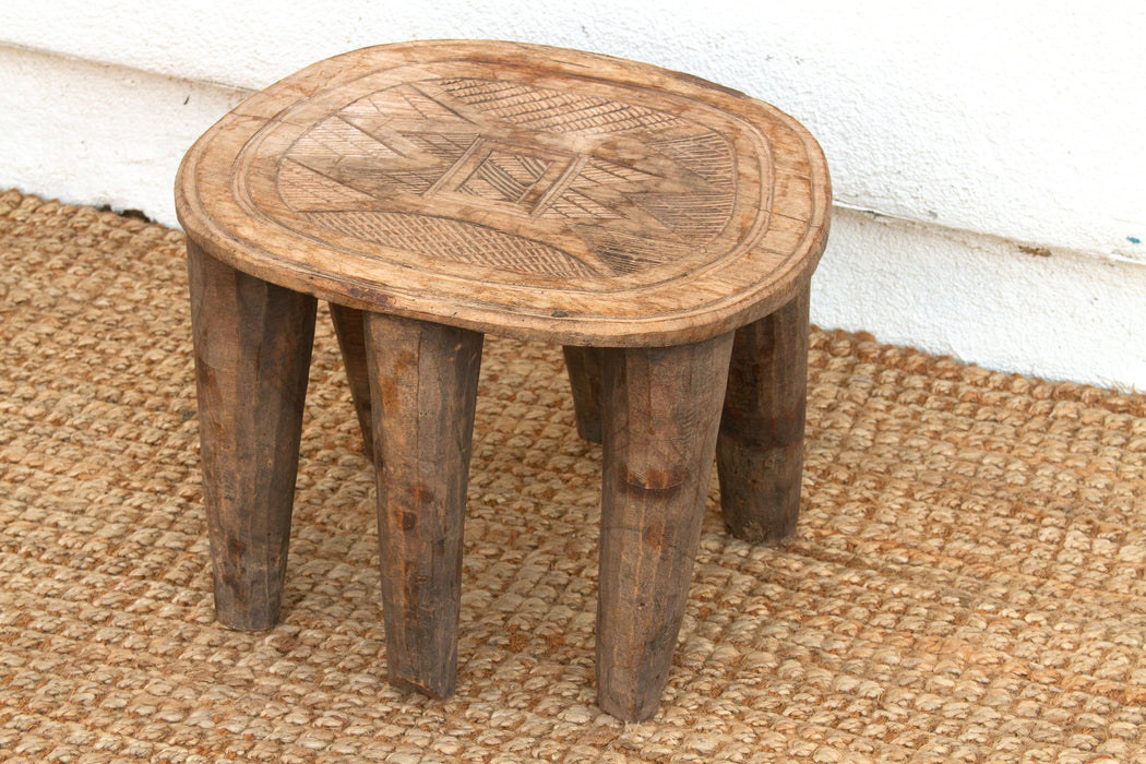 Rustic Farmhouse Antique African Table