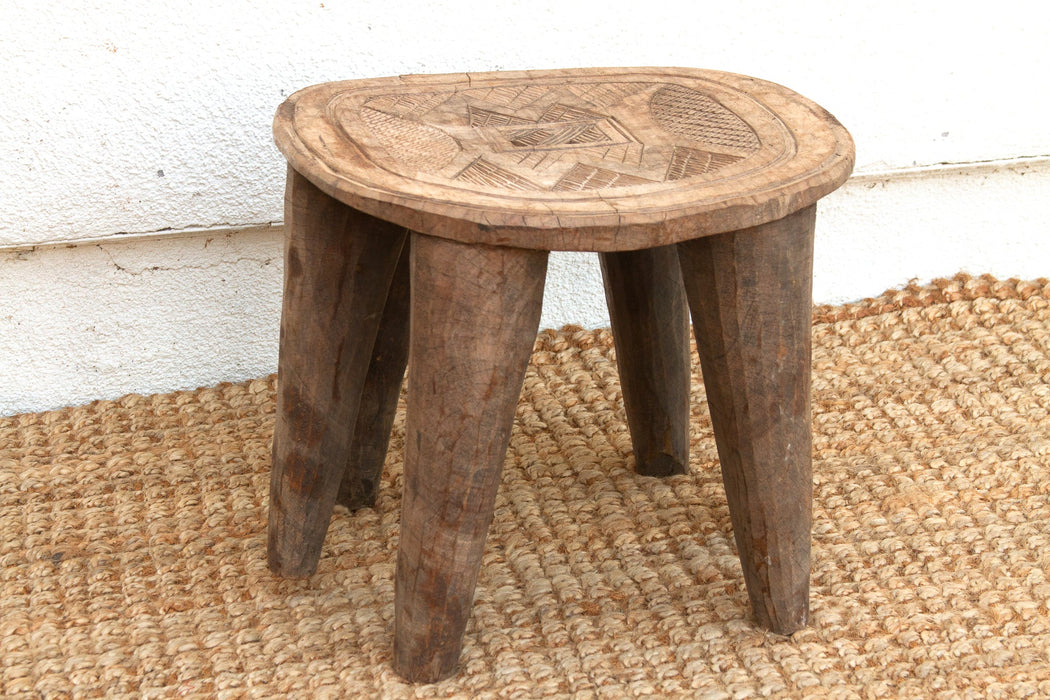 Rustic Farmhouse Antique African Table