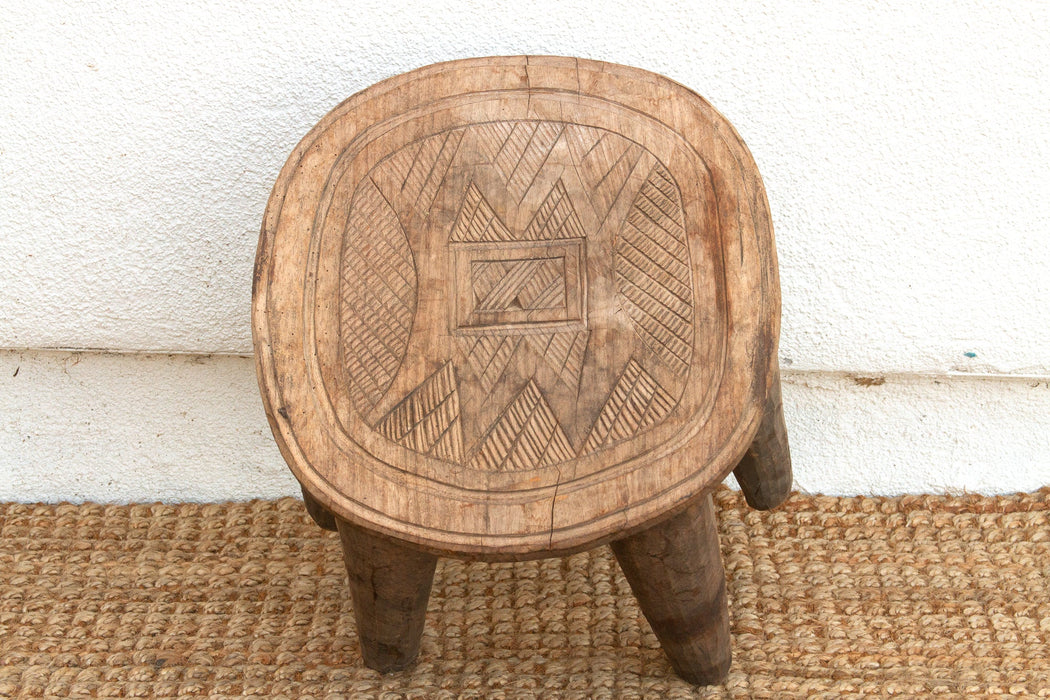 Rustic Farmhouse Antique African Table