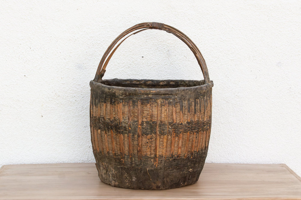 Vintage English Farmhouse Basket