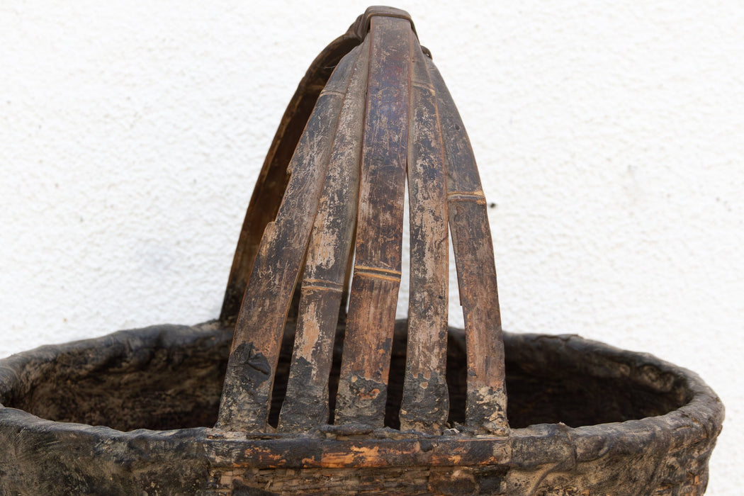 Vintage English Farmhouse Basket