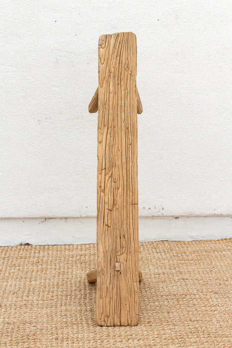 Slim Antique Farmhouse Bench