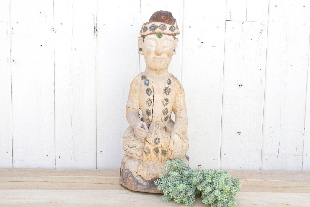 19th Century Burmese Jeweled Buddha