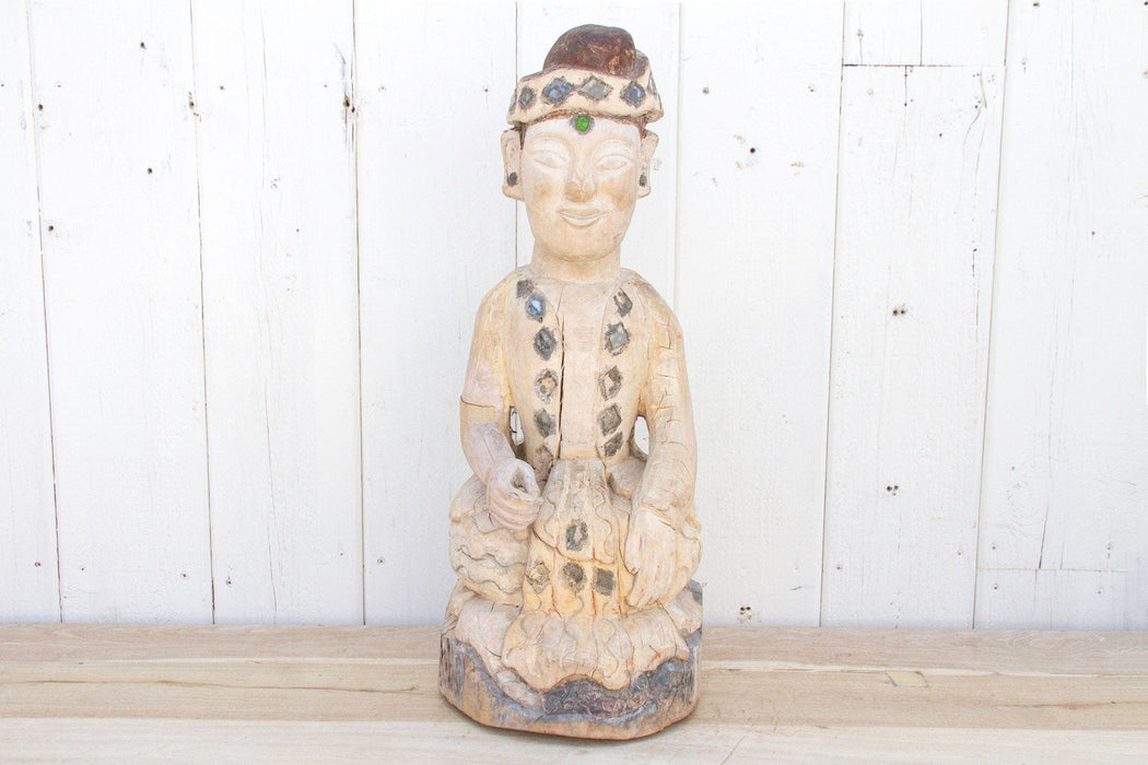 19th Century Burmese Jeweled Buddha