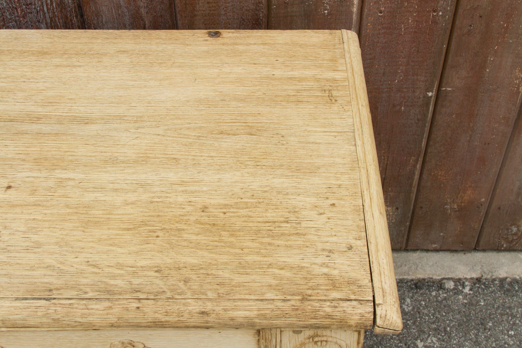 18th Century Bleached French Oak Coffer