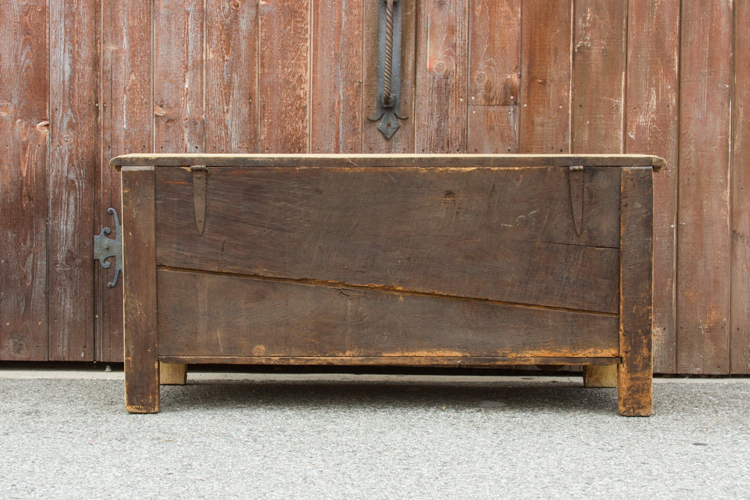 18th Century Bleached French Oak Coffer