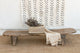 Rustic Senufo Wooden Farmhouse Bench