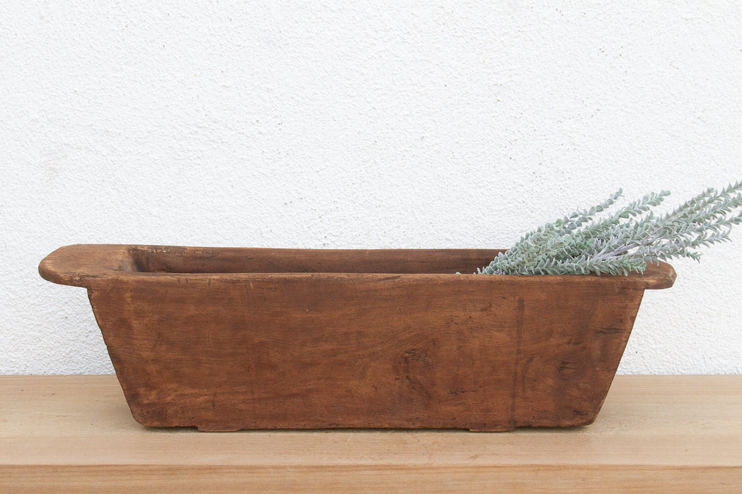 32" Long Rustic Farmhouse Dough Trough