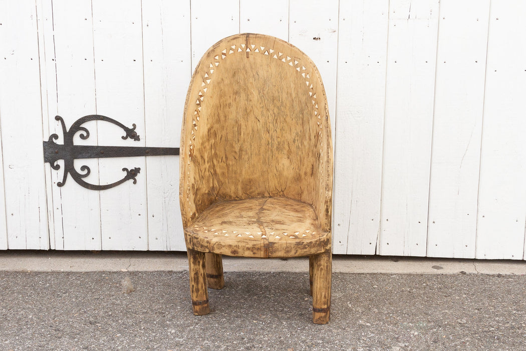 Farmhouse Bleached & Inlaid Naga Chair
