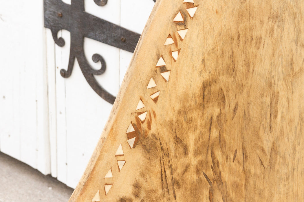 Farmhouse Bleached & Inlaid Naga Chair