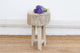 Heavy Slab Reclaimed Wood End Table
