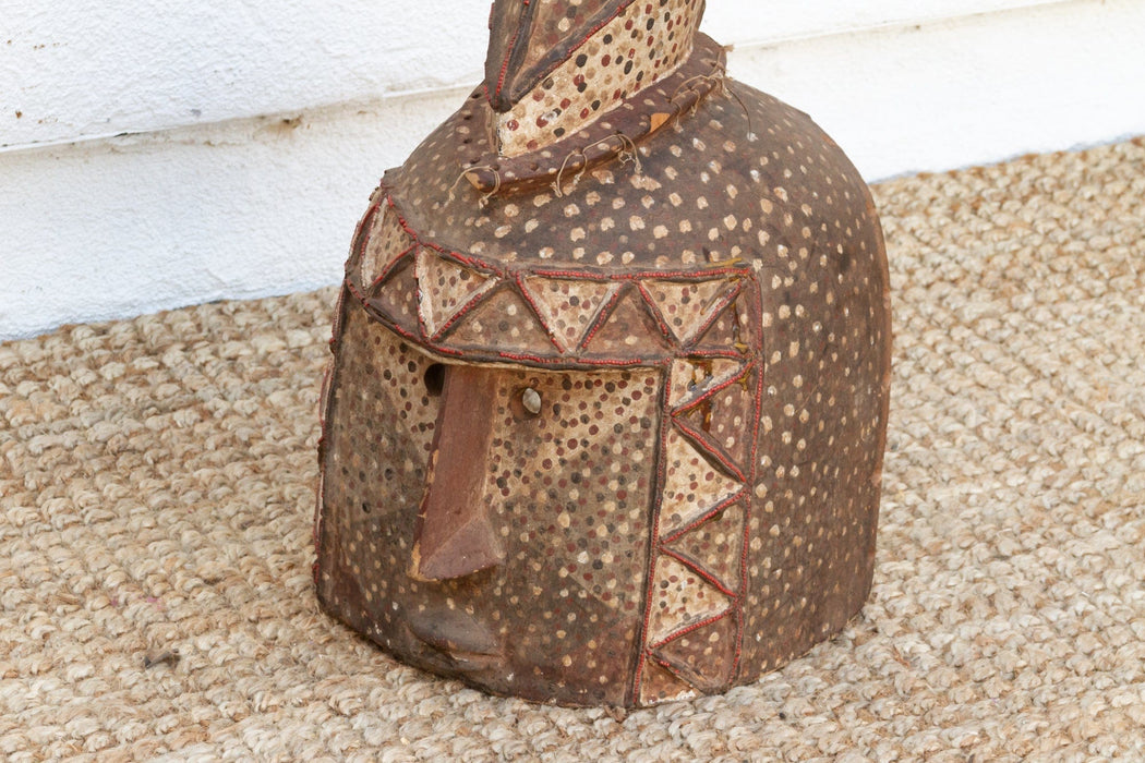 19th Century 83" Tall African Antelope Adone