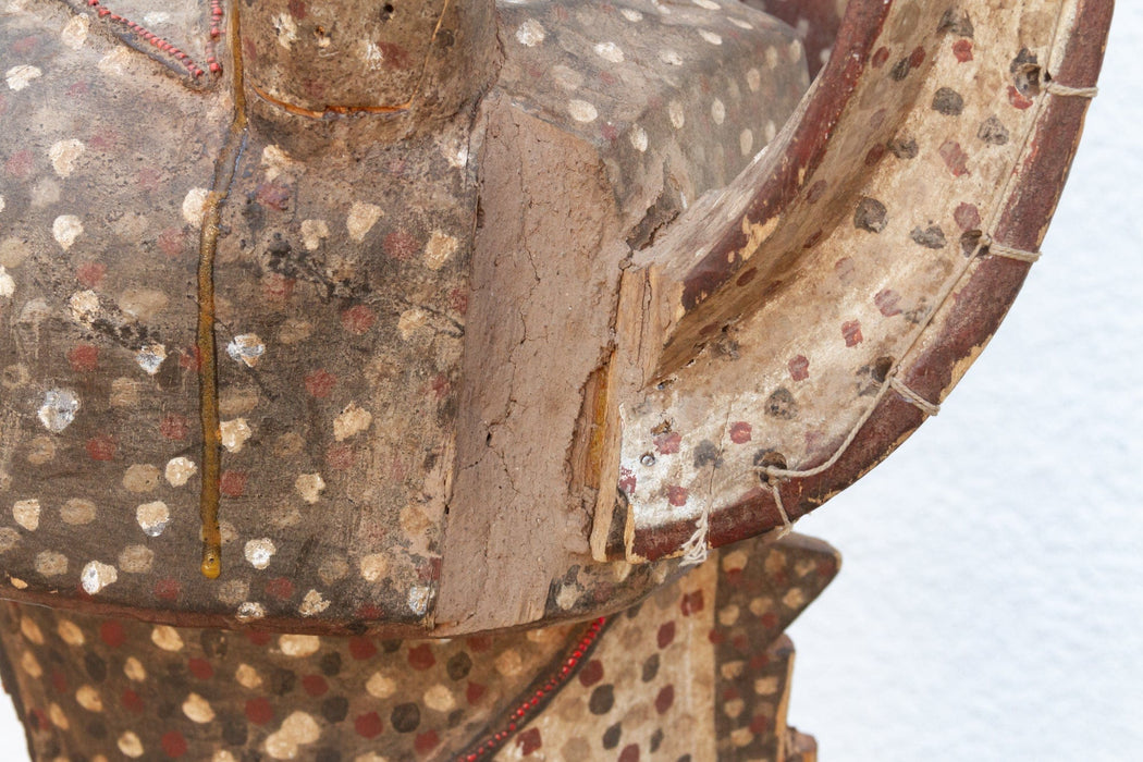 19th Century 83" Tall African Antelope Adone