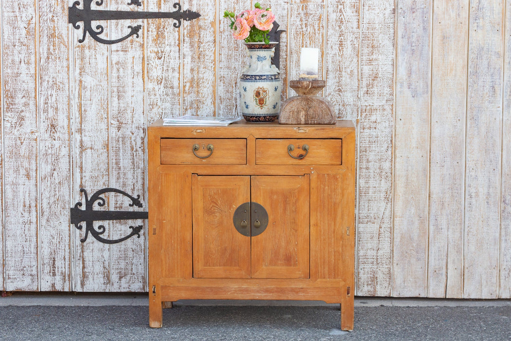 Charming Asian Farmhouse Buffet Cabinet