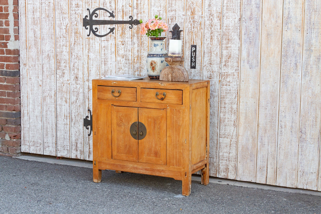 Charming Asian Farmhouse Buffet Cabinet
