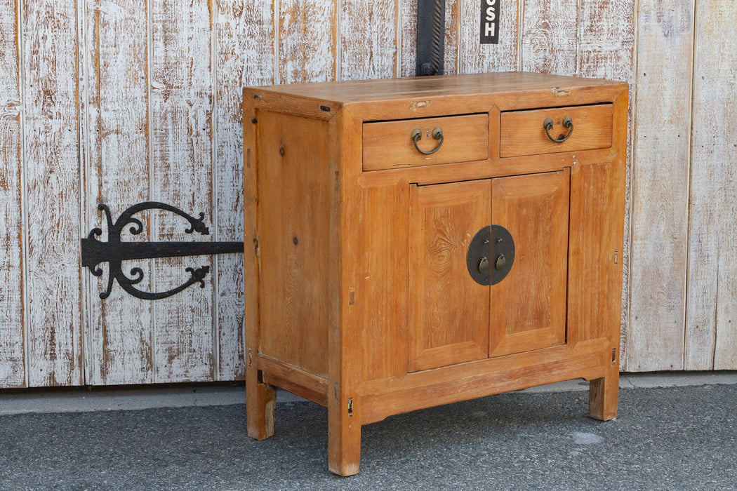 Charming Asian Farmhouse Buffet Cabinet