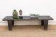 Rustic Midnight Black 72" Long Coffee Table