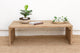 Contemporary Farmhouse Waterfall Coffee Table