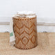 Royal Artisan Inlay Drum End Table