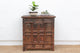 Antique Provincial 2 Door Rustic Asian Cabinet