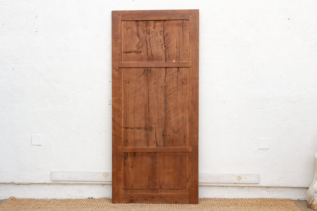 Antique Restored "Matsya" Tribal Carved Door