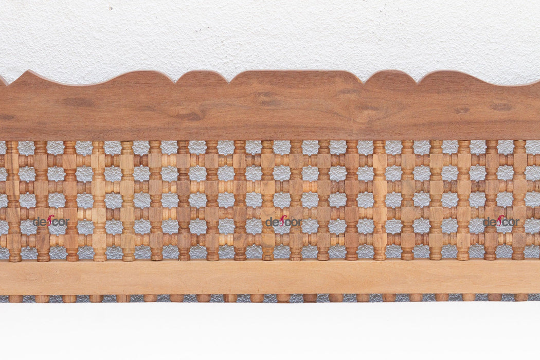 96" Long Moroccan Mousharabi Daybed Sofa
