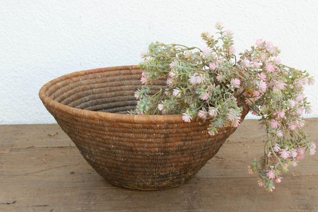 Antique Mud Sealed Harvest Bowl