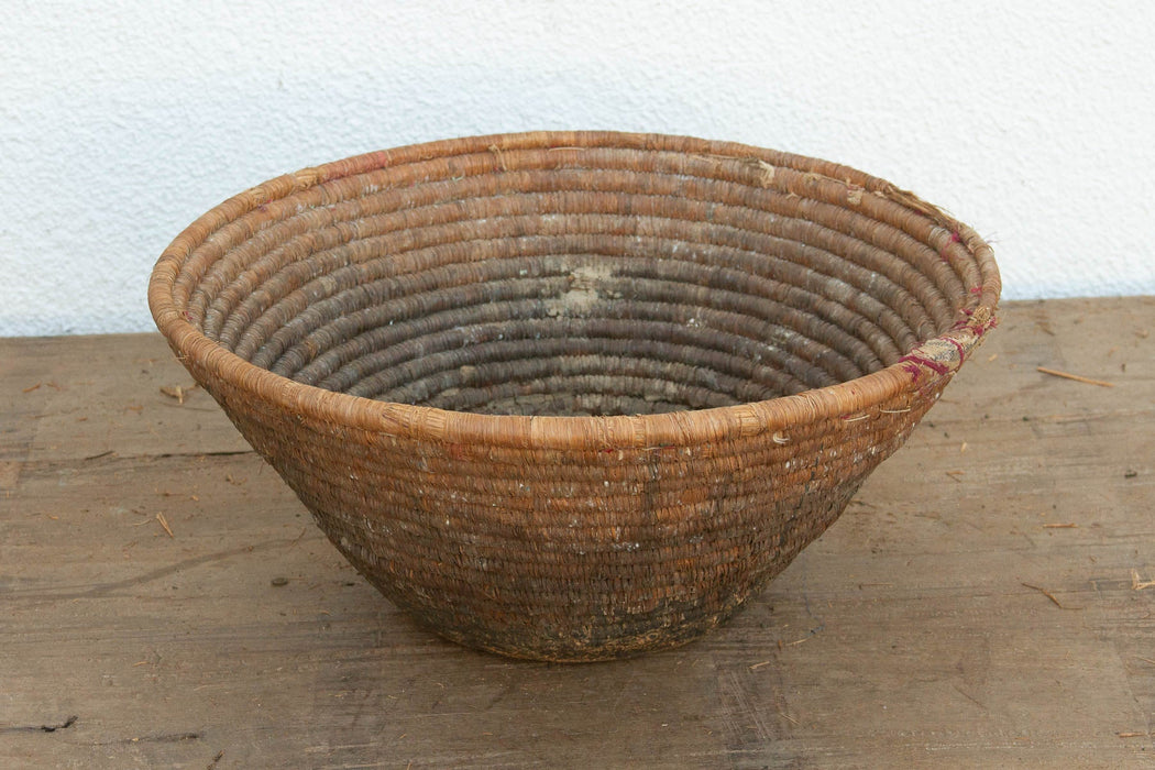 Antique Mud Sealed Harvest Bowl